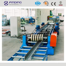 Full automatic cable bridge steel frame construction ladder cable tray punching making machine cable tray roll forming machine